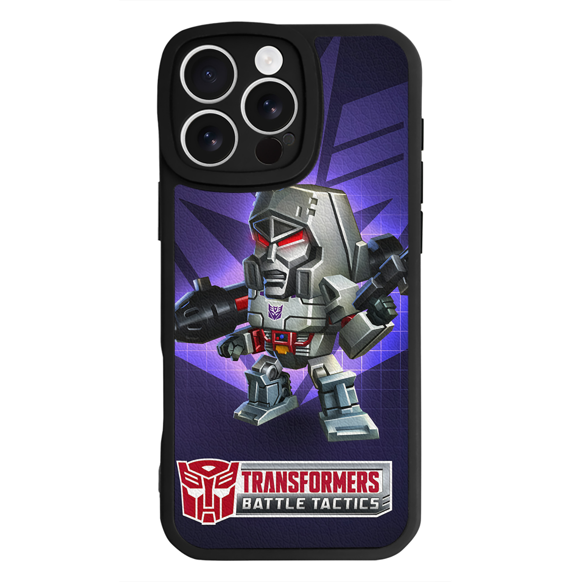 （画像用） Transformers トランスフォーマー 【iPhone 16シリーズ対応】シリコンスマホケース（レザー調） 材質：シリコン